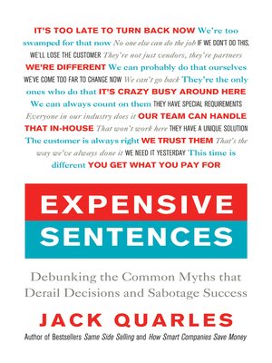 cover image of Expensive Sentences